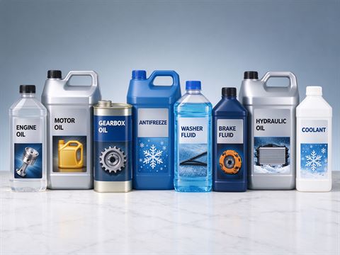 Automotive fluids & care — bottle and container formats