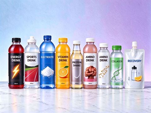 Functional drinks & sports nutrition — bottle and container formats