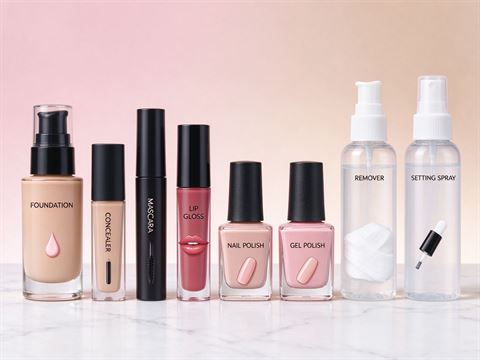 Makeup & nail care — bottle and container formats