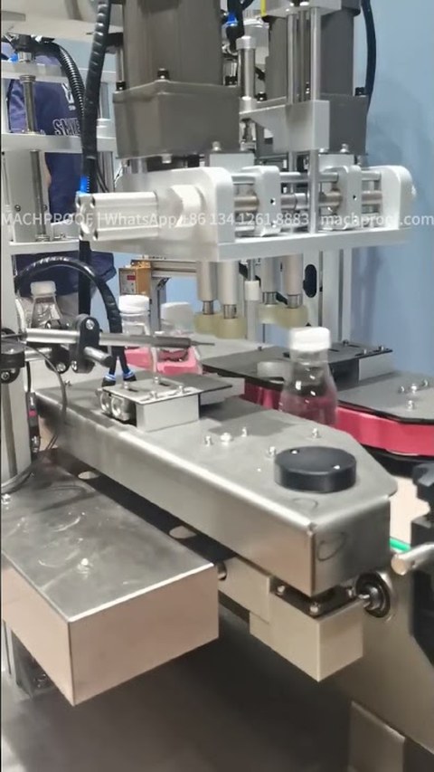 Liquid Filling Machine — PET Bottles