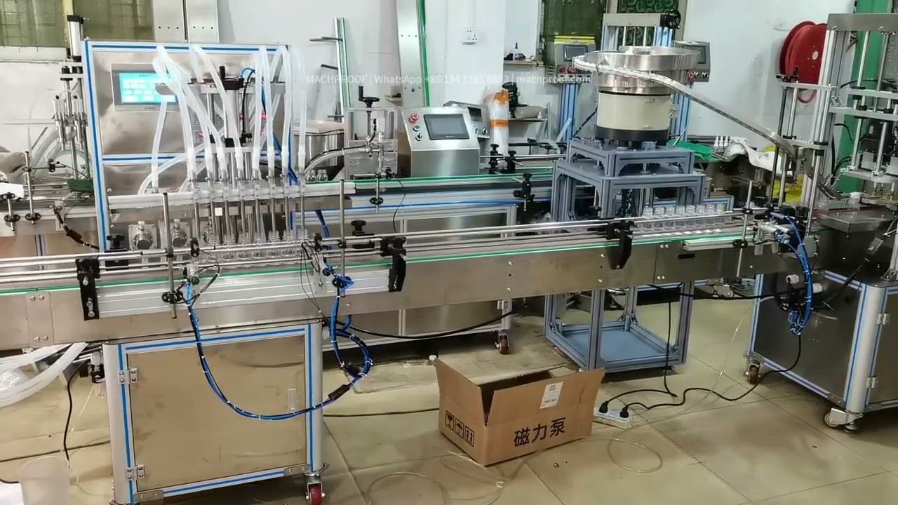 Liquid Filling & Capping Machine