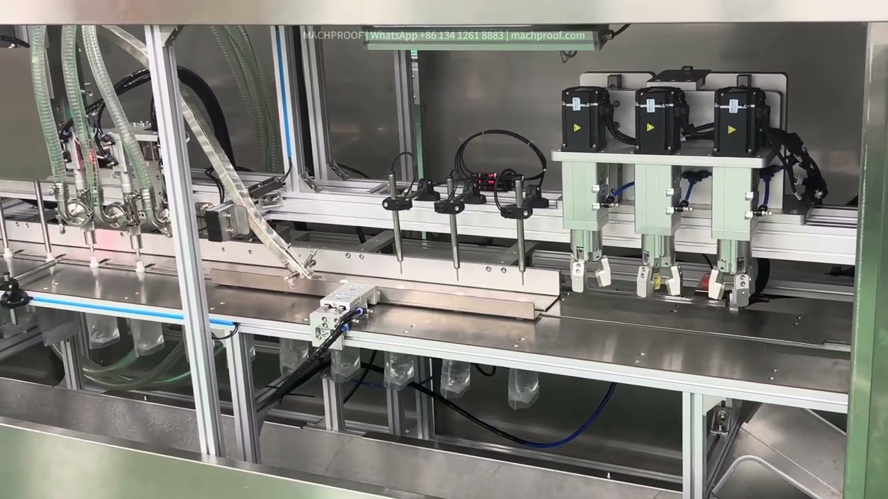 Beverage Pouch Filling Machine