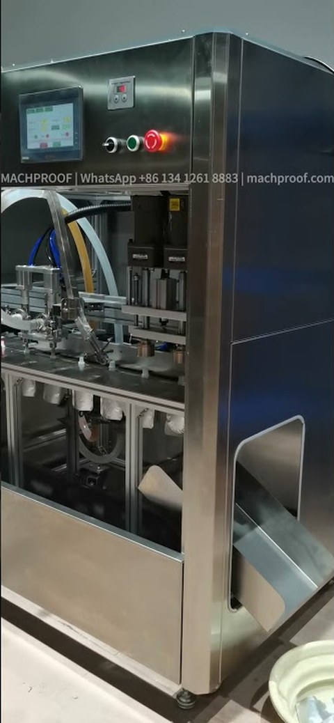 Beverage Pouch Filler — Flow-Meter Pump