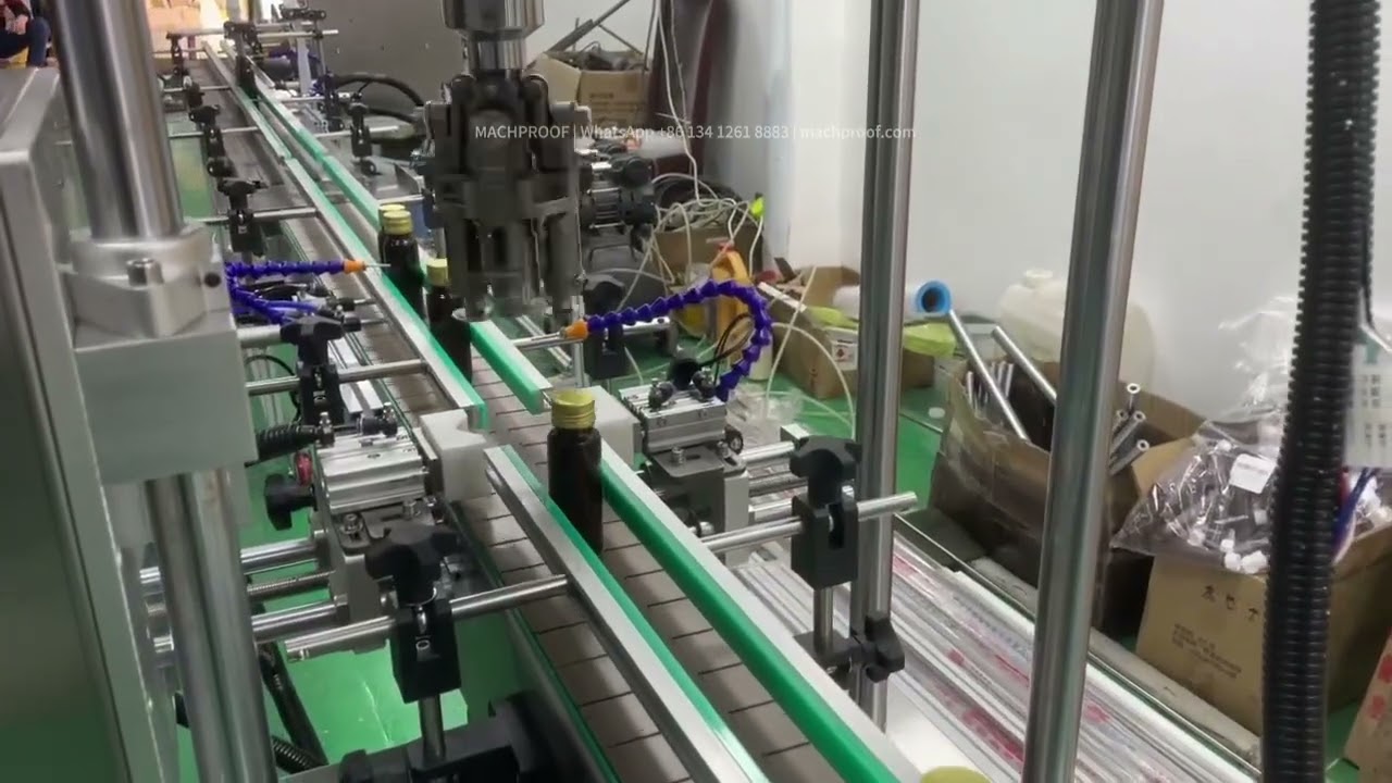 Oral Liquid Bottle Filling & Capping Machine
